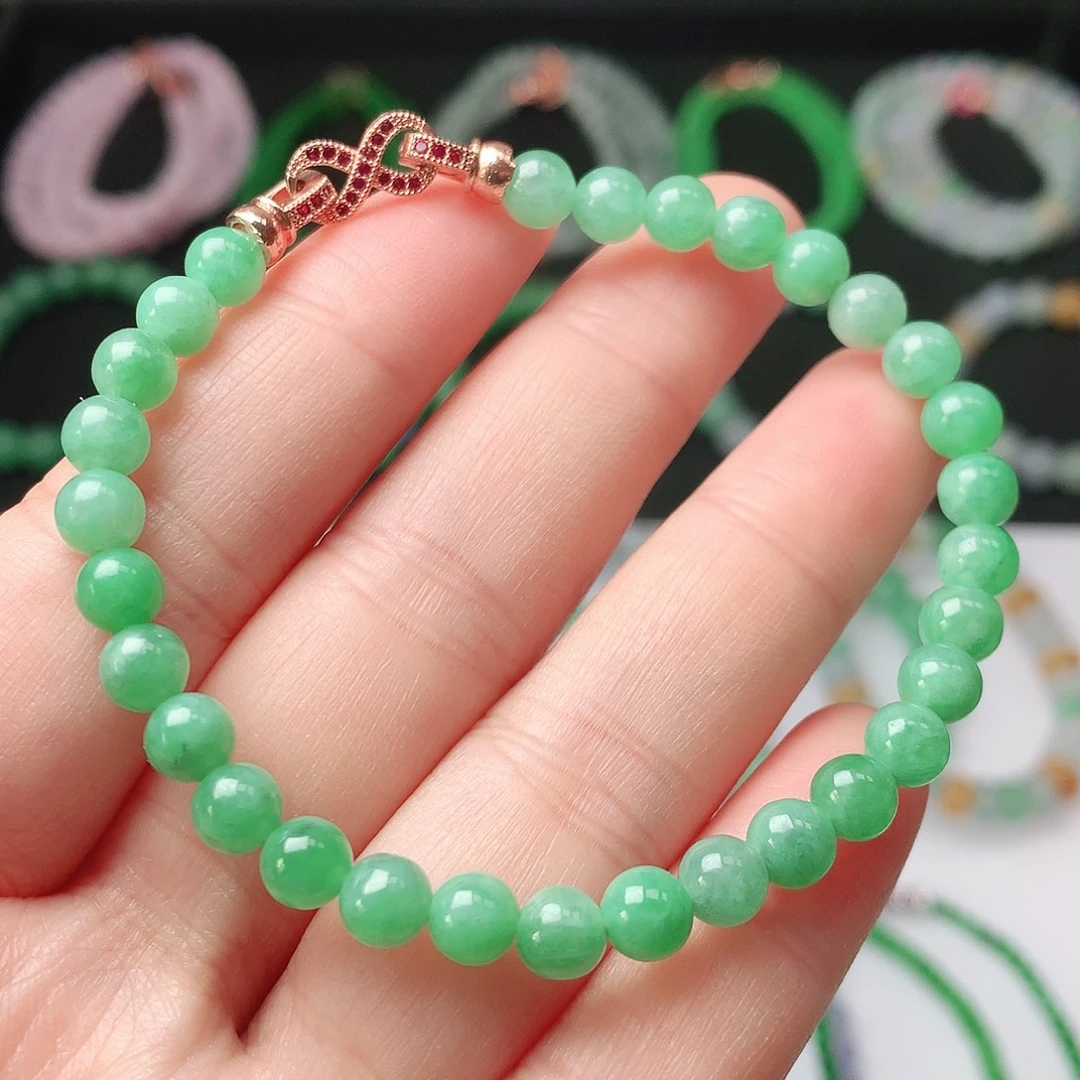 翡翠未镶嵌手链翡翠