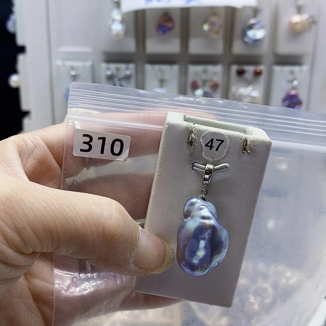 颈饰合金淡水珍珠