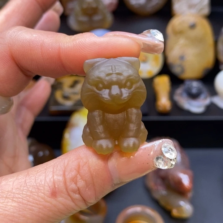 玛瑙/玉髓未镶嵌吊坠(不含链)