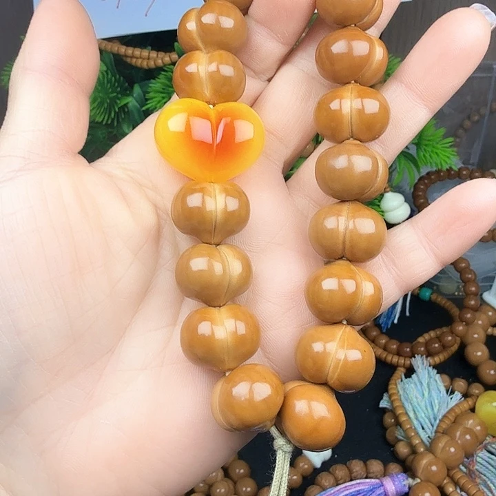 吊坠猴头核桃悟*全品无暇大屁桃17.7