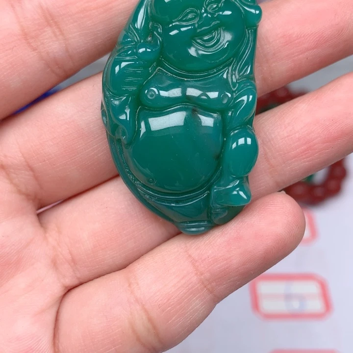 玛瑙/玉髓颈饰未镶嵌山*王