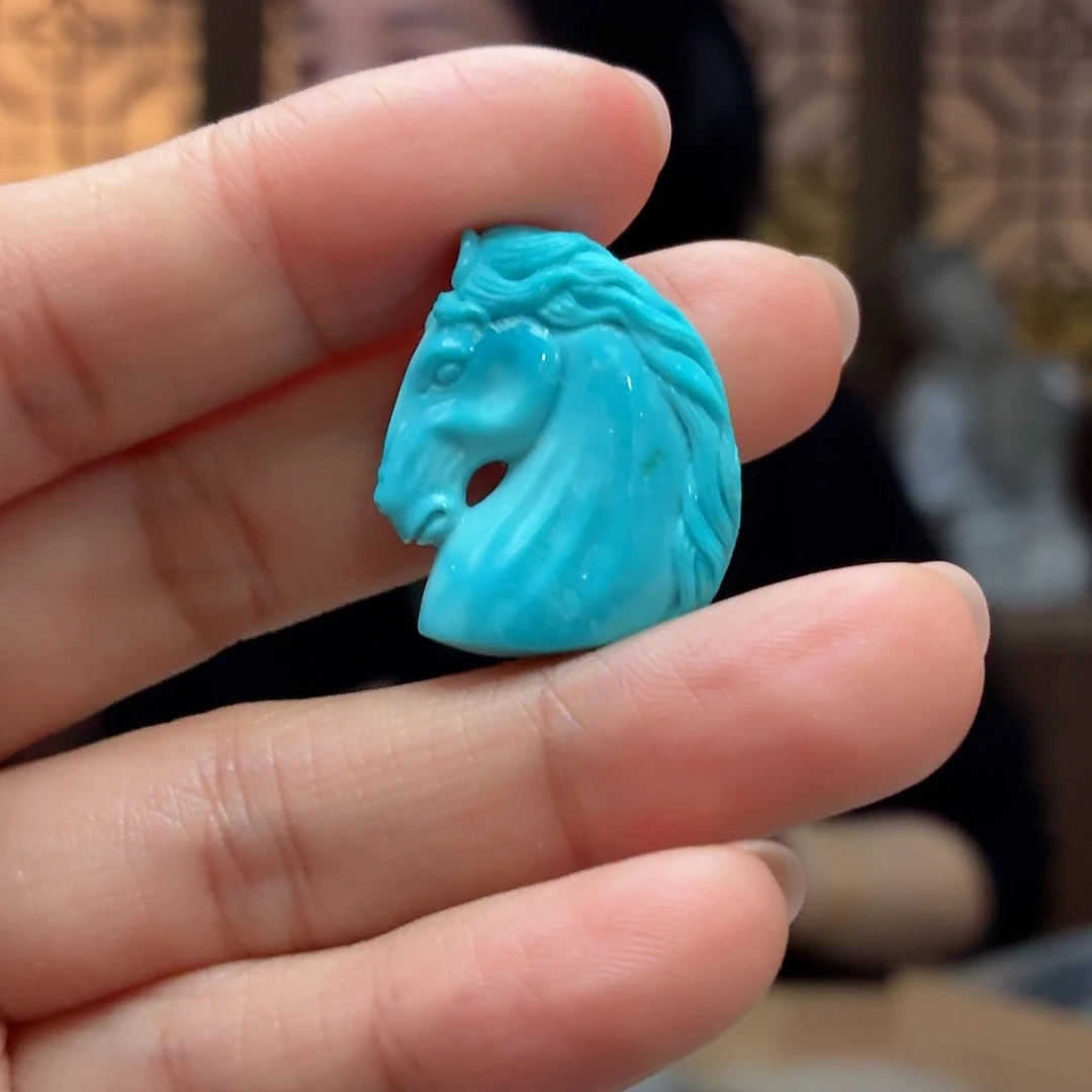 未镶嵌绿松石珠宝奇石