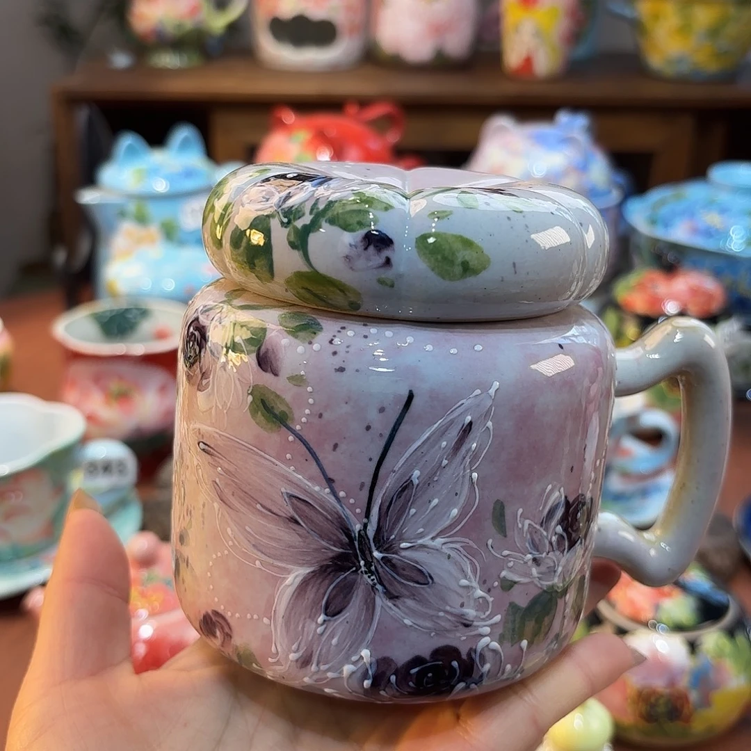 景德镇手工手绘陶瓷茶具