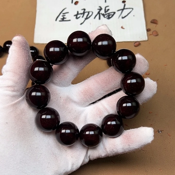 小叶紫檀手串/手链2.0*12
