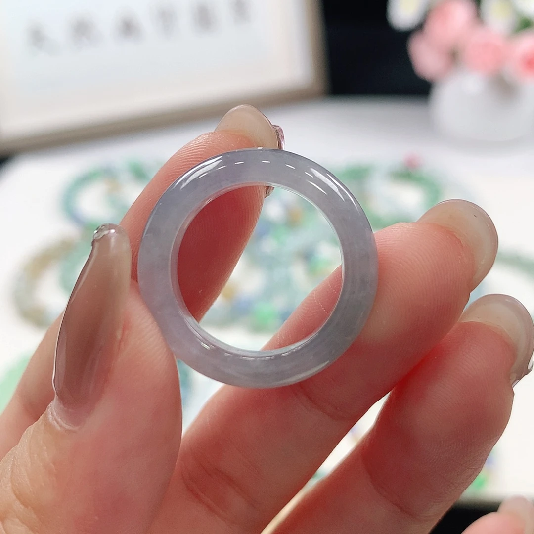 沐***雪未镶嵌手链翡翠戒指15