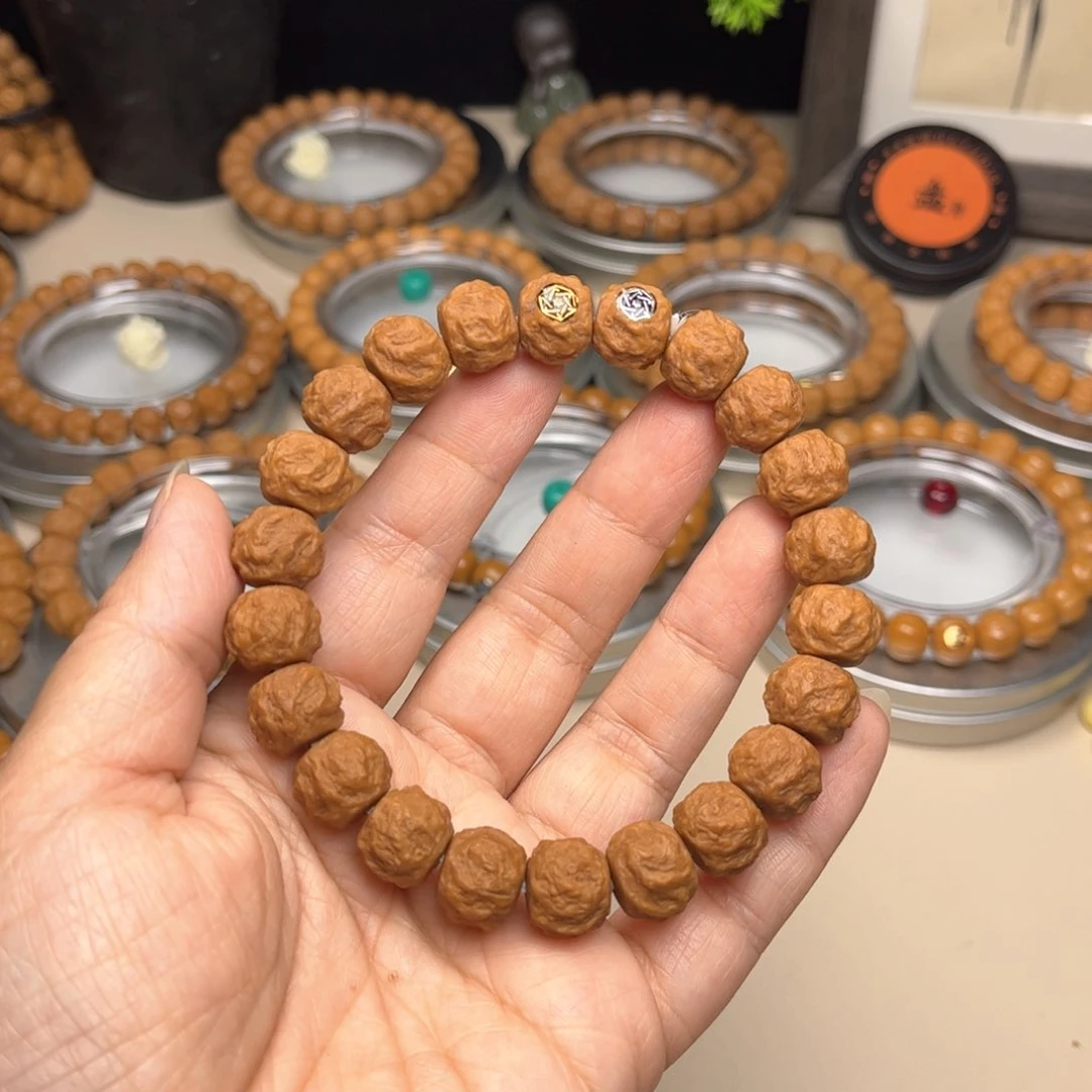 猴头核桃手串无暇双标龙蛇