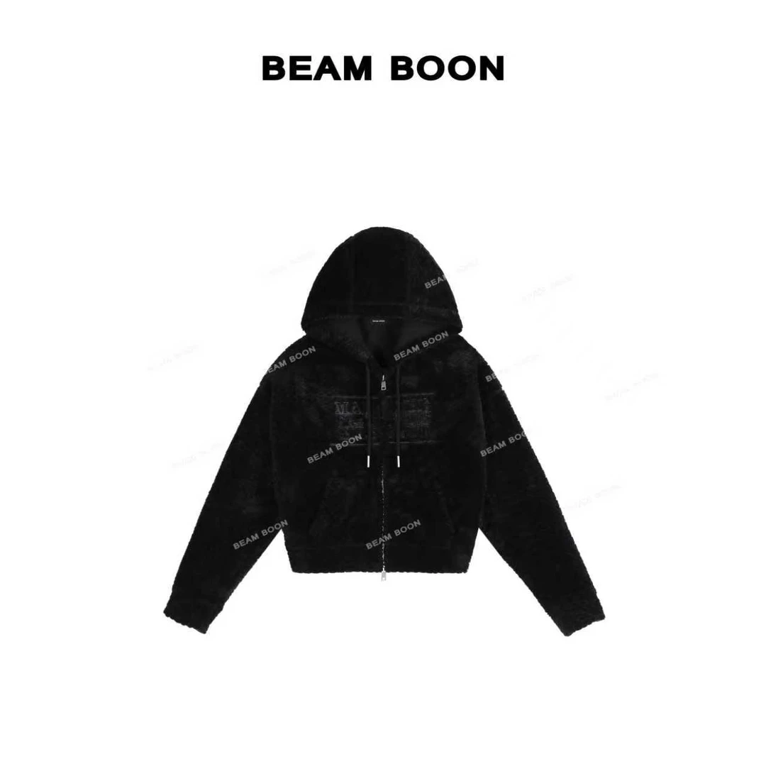 【海德拉】Mar*th高密锁温复合加厚绒抗皱肌理防风保暖连帽外套