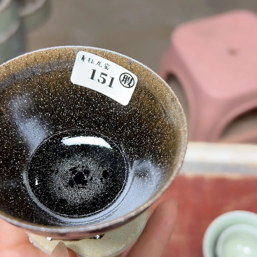 茶盏青钰龙窑茶具151