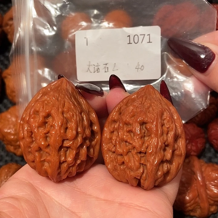 吊坠文玩核桃平谷大沽石40