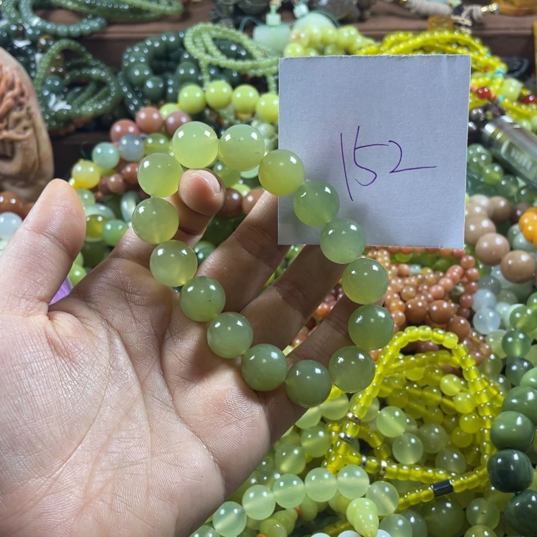 未镶嵌蛇纹石玉手串