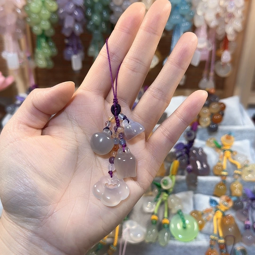 玛瑙/玉髓挂件福利款未镶嵌