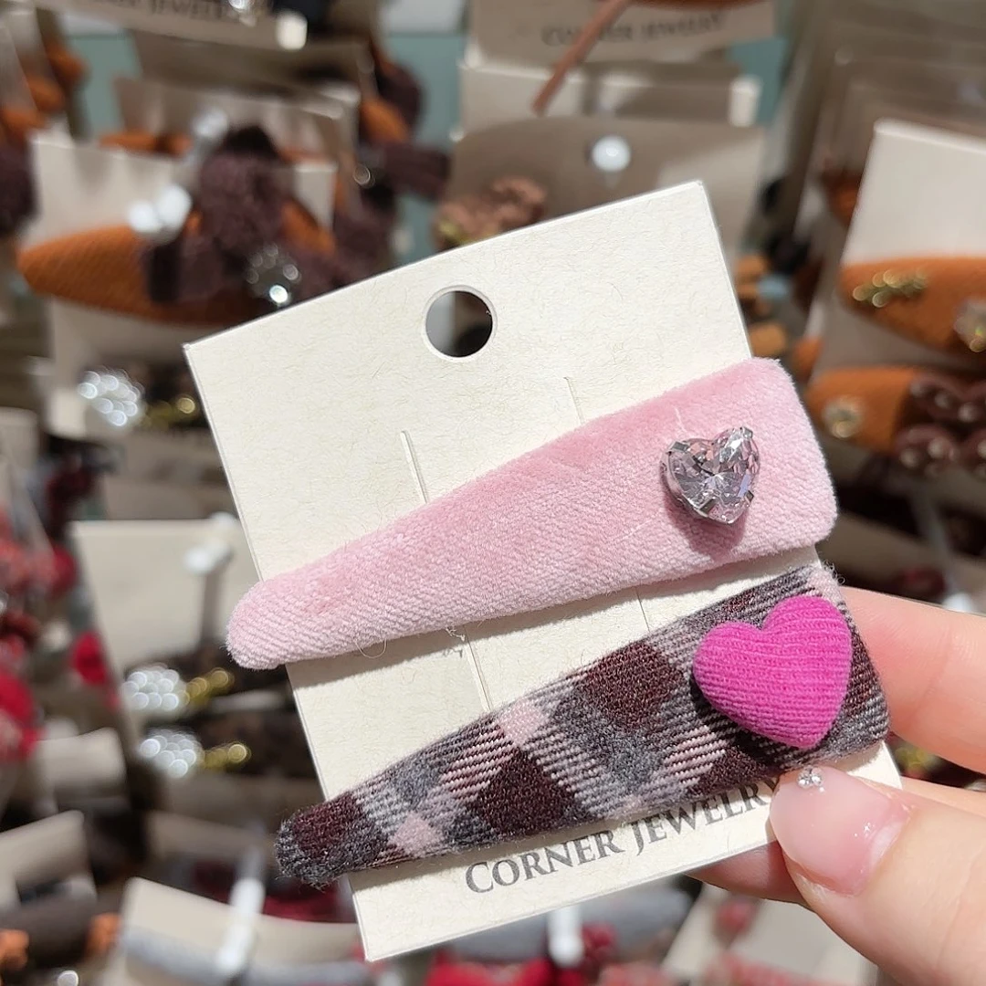 皮质铁合金发饰发夹