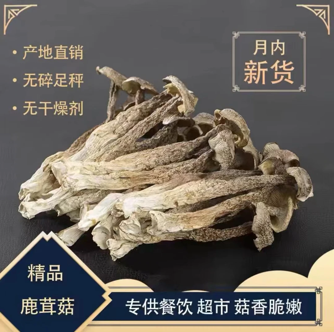 土家高山 鹿茸菇 精品散装称重 营养美味 无干燥剂净重包邮