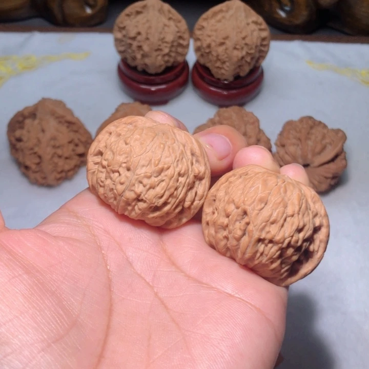 把件文玩核桃37磨盘