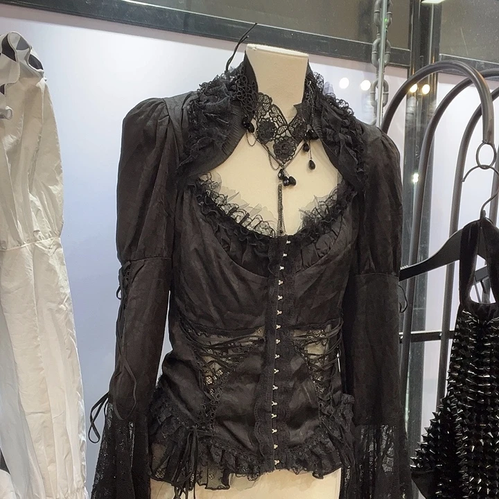 Pr宫廷风衬衫111111