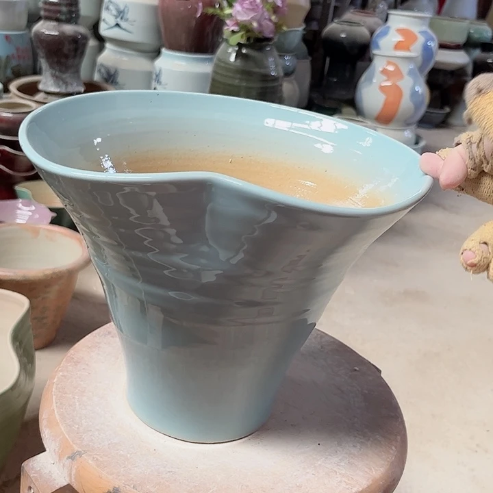 瓶口26高22 景德镇陶瓷学院满29包邮