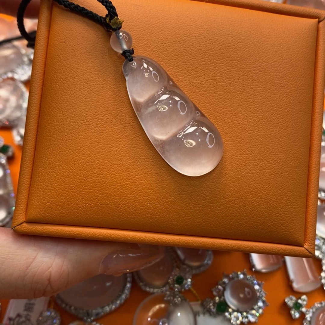 石英质玉豆子未镶嵌