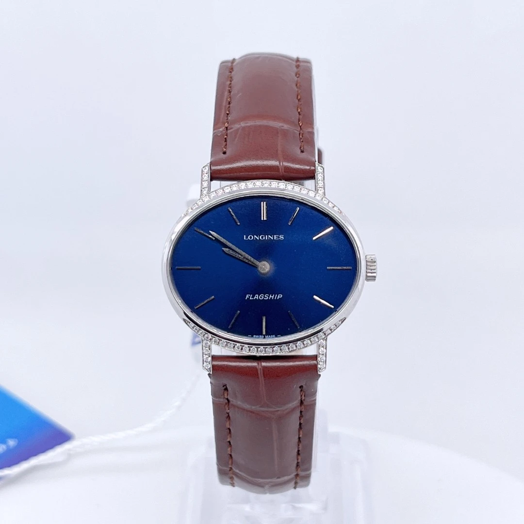 95新 Longines/浪琴  手动机械后钻29*25mm/公价32999/wh9880
