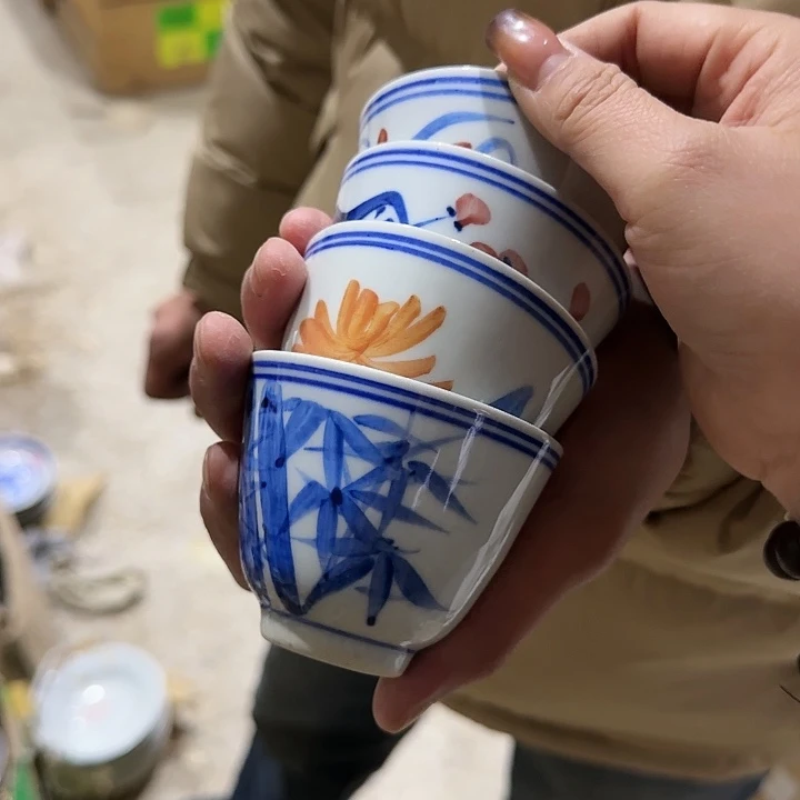 杯微瑕景德镇陶瓷艺术精品