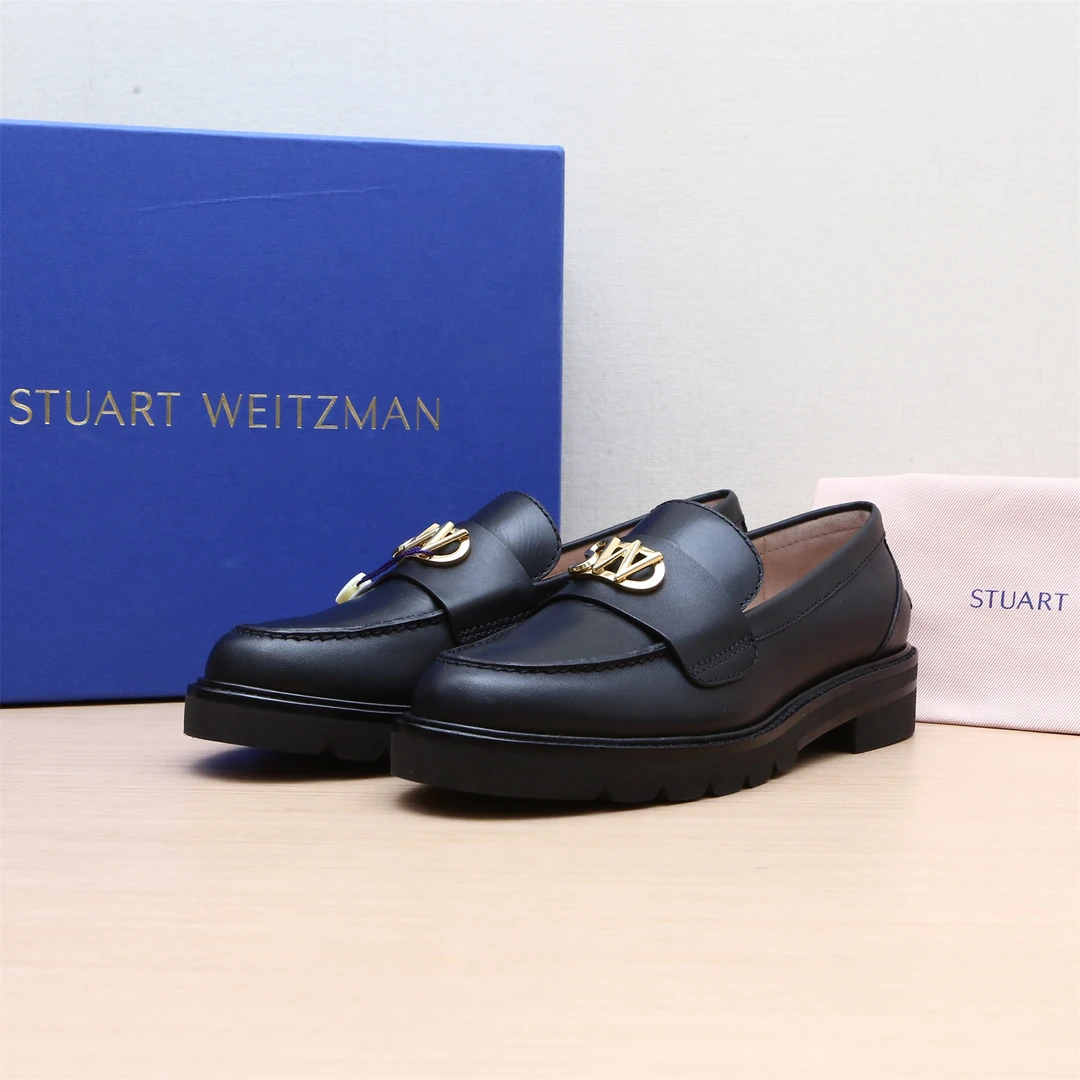 全新未使用 StuartWeitzman 汤/P214139230/乐福鞋 35.5码