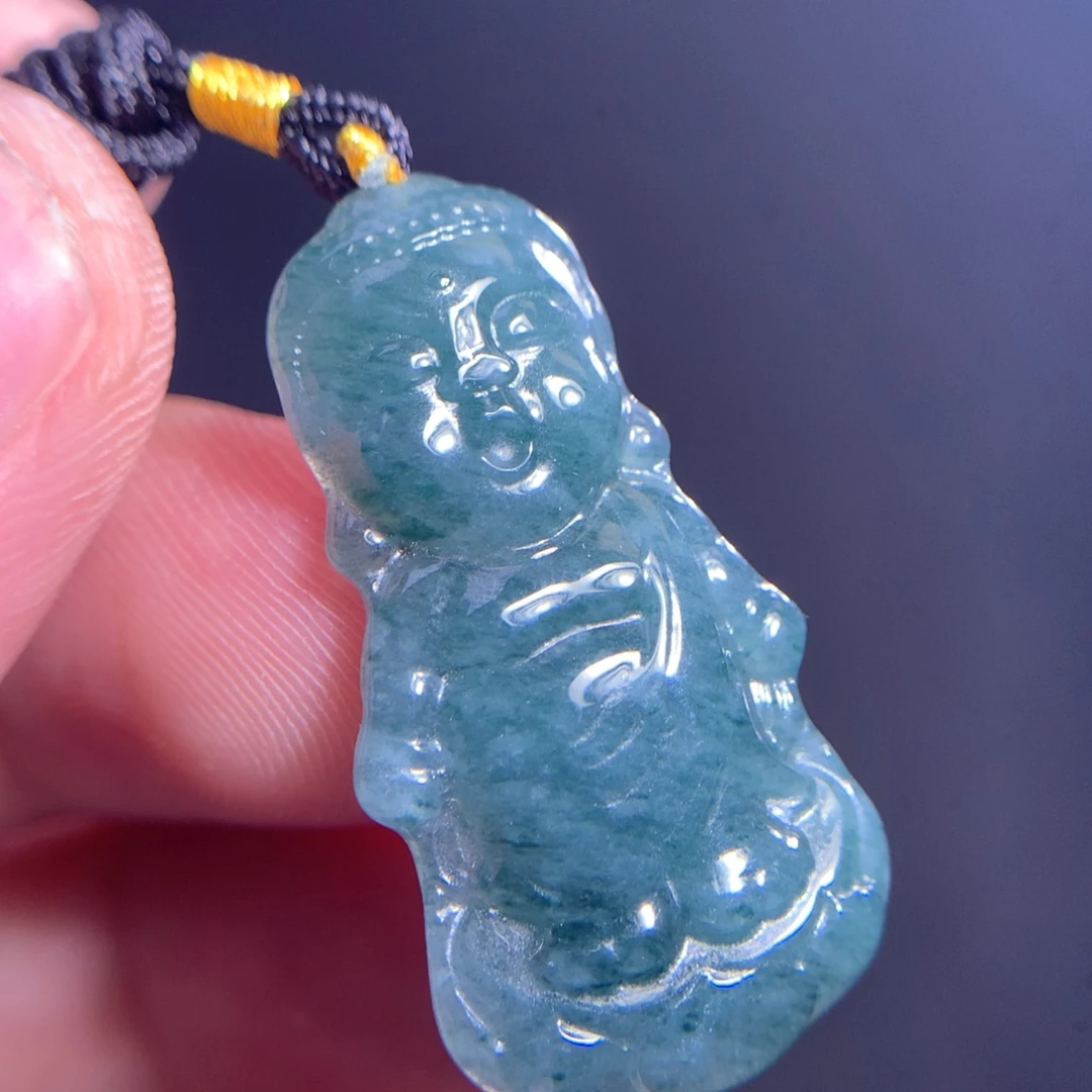 翡翠未镶嵌颈饰天然A货翡翠