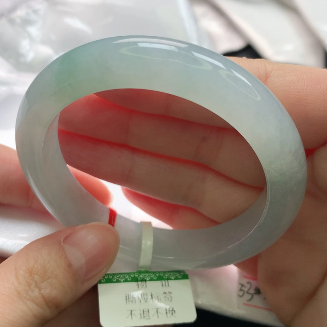 翡翠手镯未镶嵌5354圈