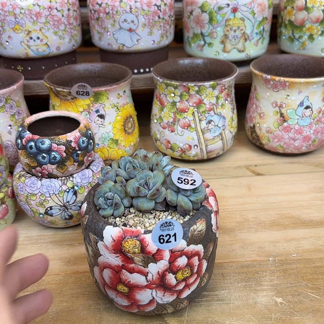 昊***昊621ling雕刻花盆来咯