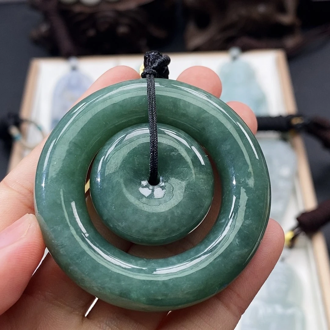 翡翠未镶嵌颈饰缅甸翡翠a货