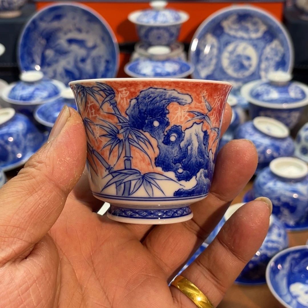 陶月楼  苍山翠竹马蹄杯