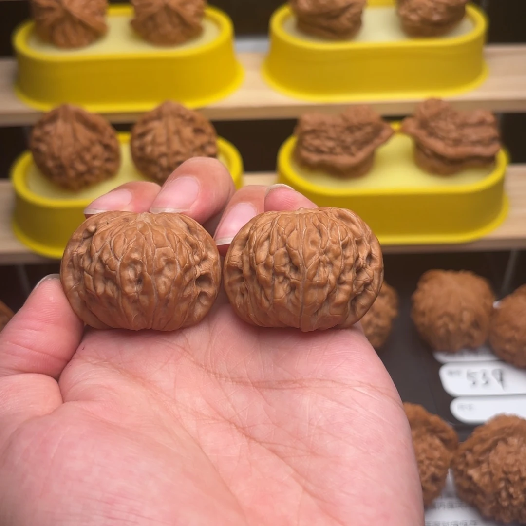 太***r把件文玩核桃40磨盘517