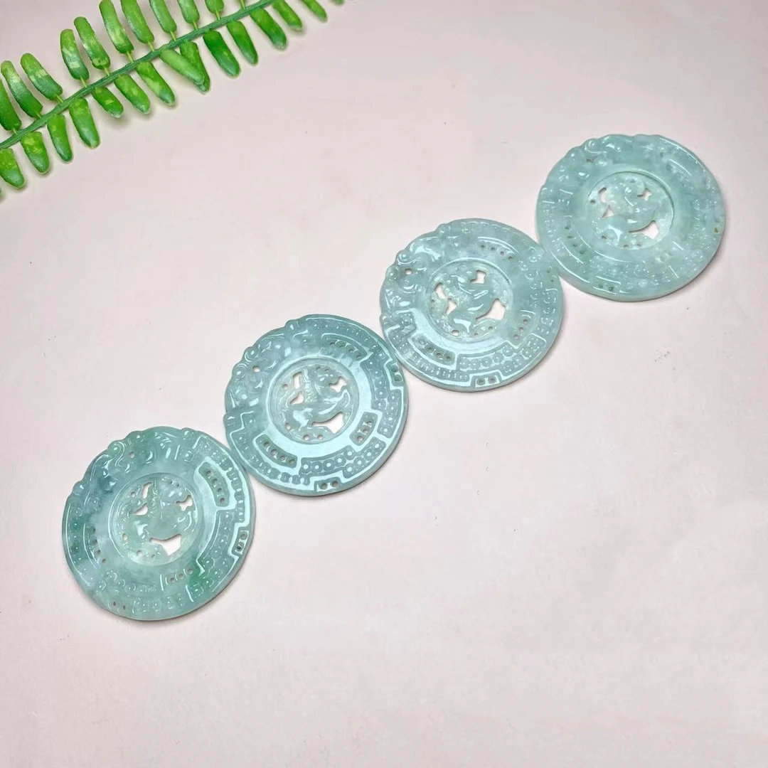 【优优专属】翡翠马上成功转转吊坠多样性发货拍一发一