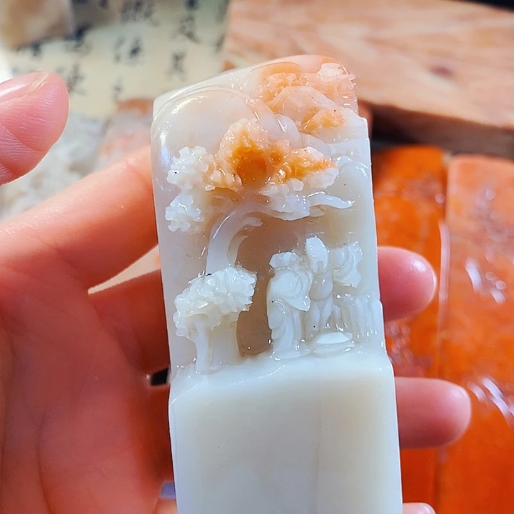 寿山石印石老挝石