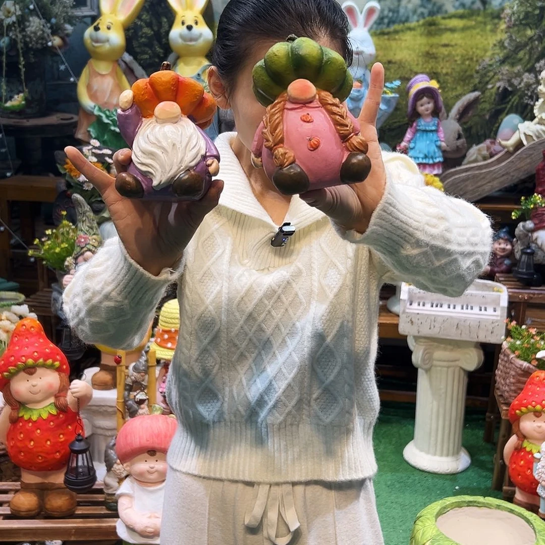 花园摆件红红火火