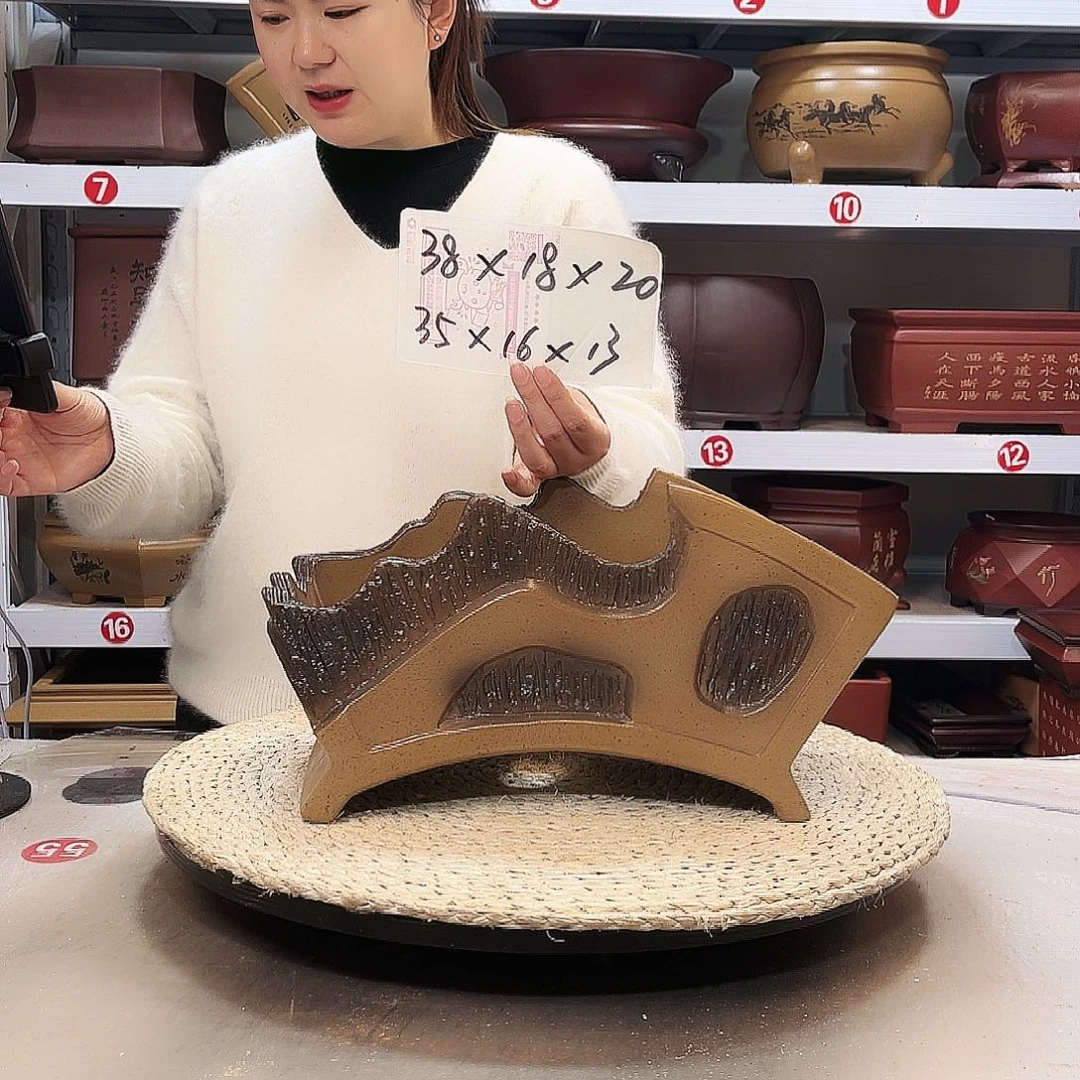 紫砂花盆紫砂花盆