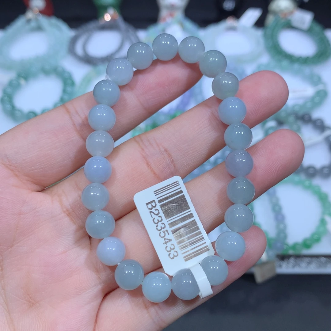 未镶嵌手串翡翠天然