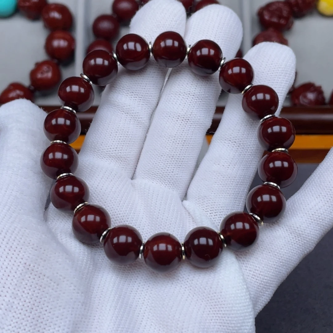 林***林橄榄核手串/手链正圆光柱