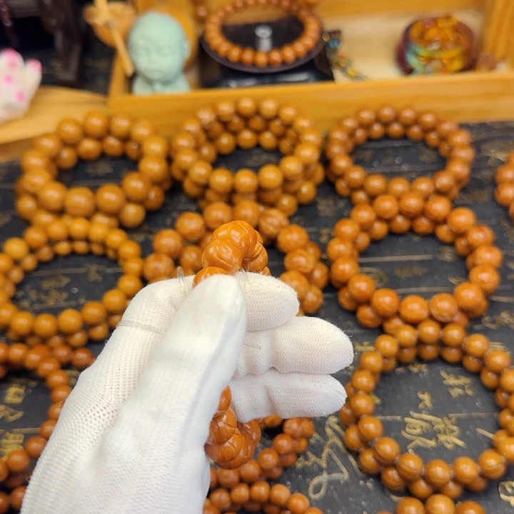 手串桃核12尺寸龙纹苹果