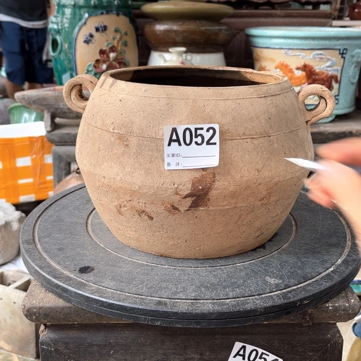 冷***面瓷片明玉家的老陶罐