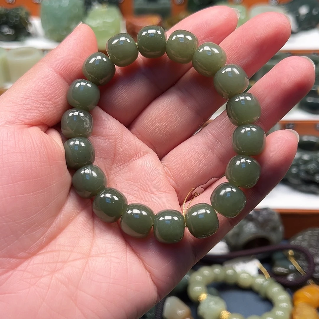 和田玉（糖玉）未镶嵌手链