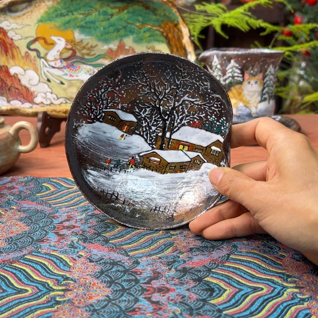 瓷片景德镇刘道标老师