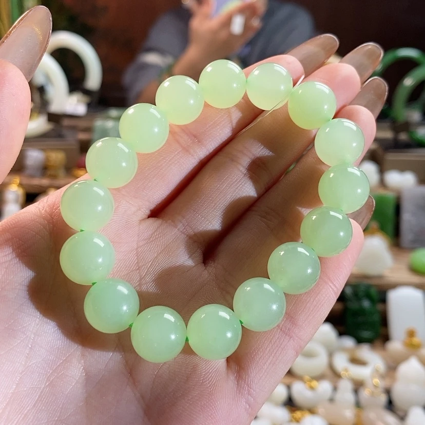 【闪购商品】和田玉手串12mm未镶嵌