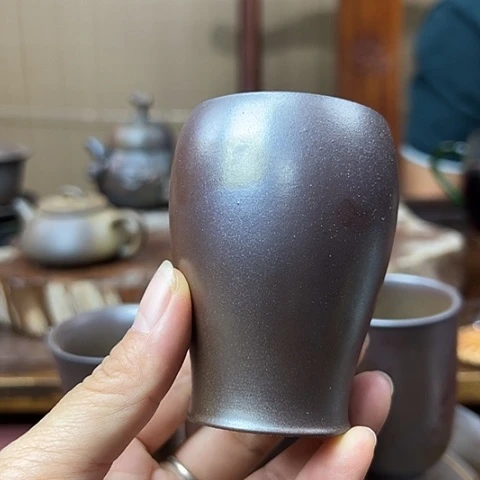 海***生戬谷龙窑柴烧茶杯133