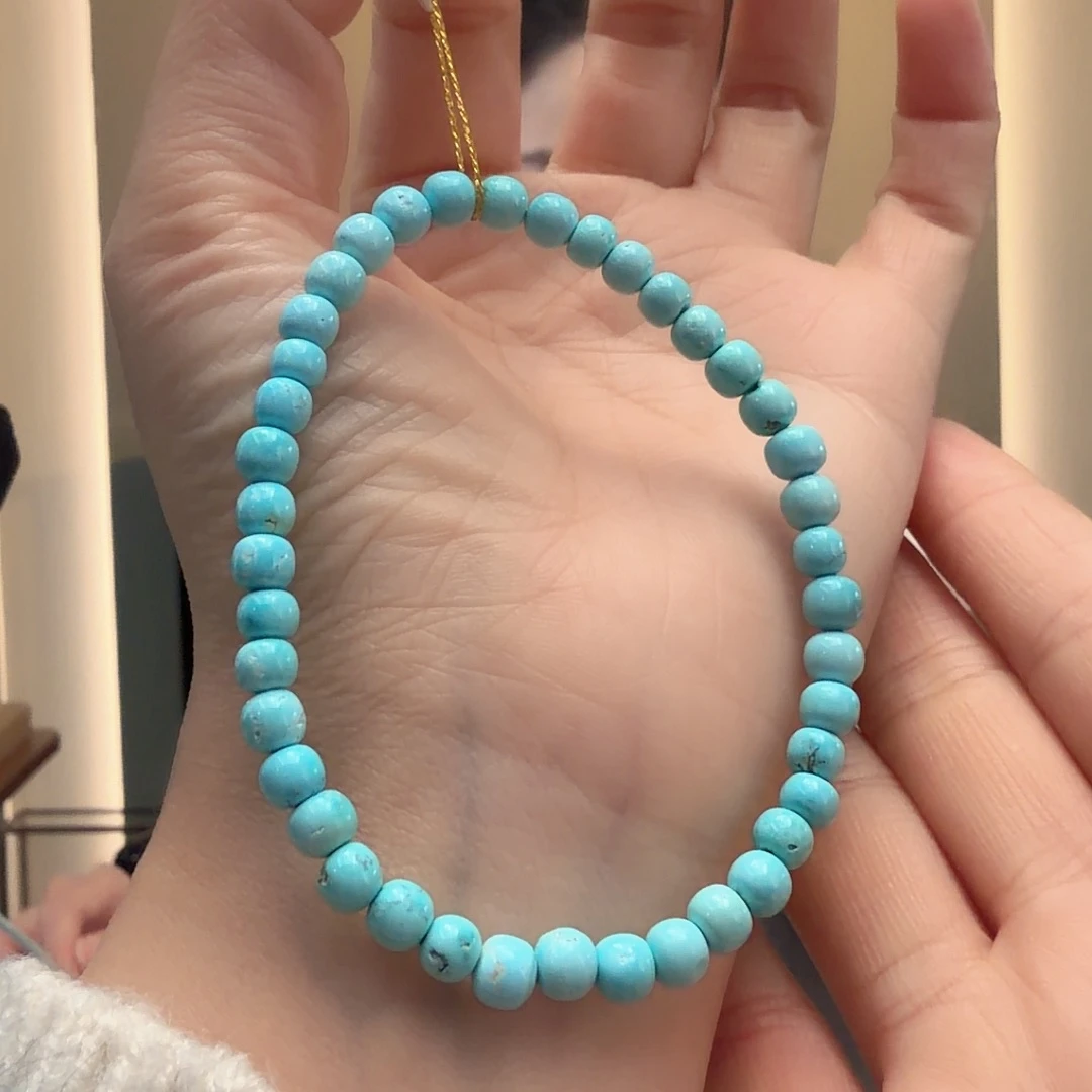 绿松石未镶嵌颈饰