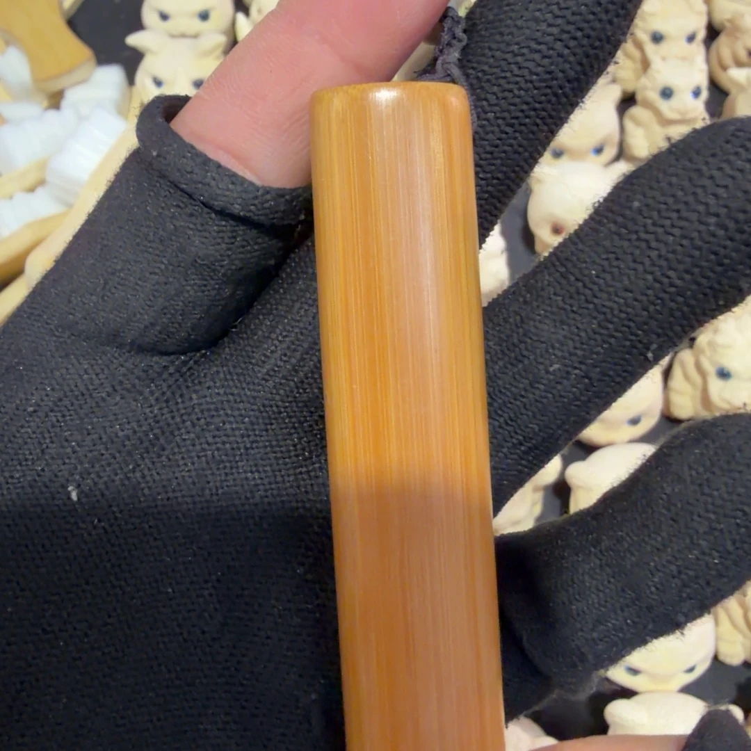 文玩核桃吊坠实心竹单个