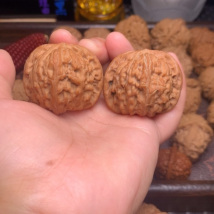 文玩核桃吊坠磨盘40尺