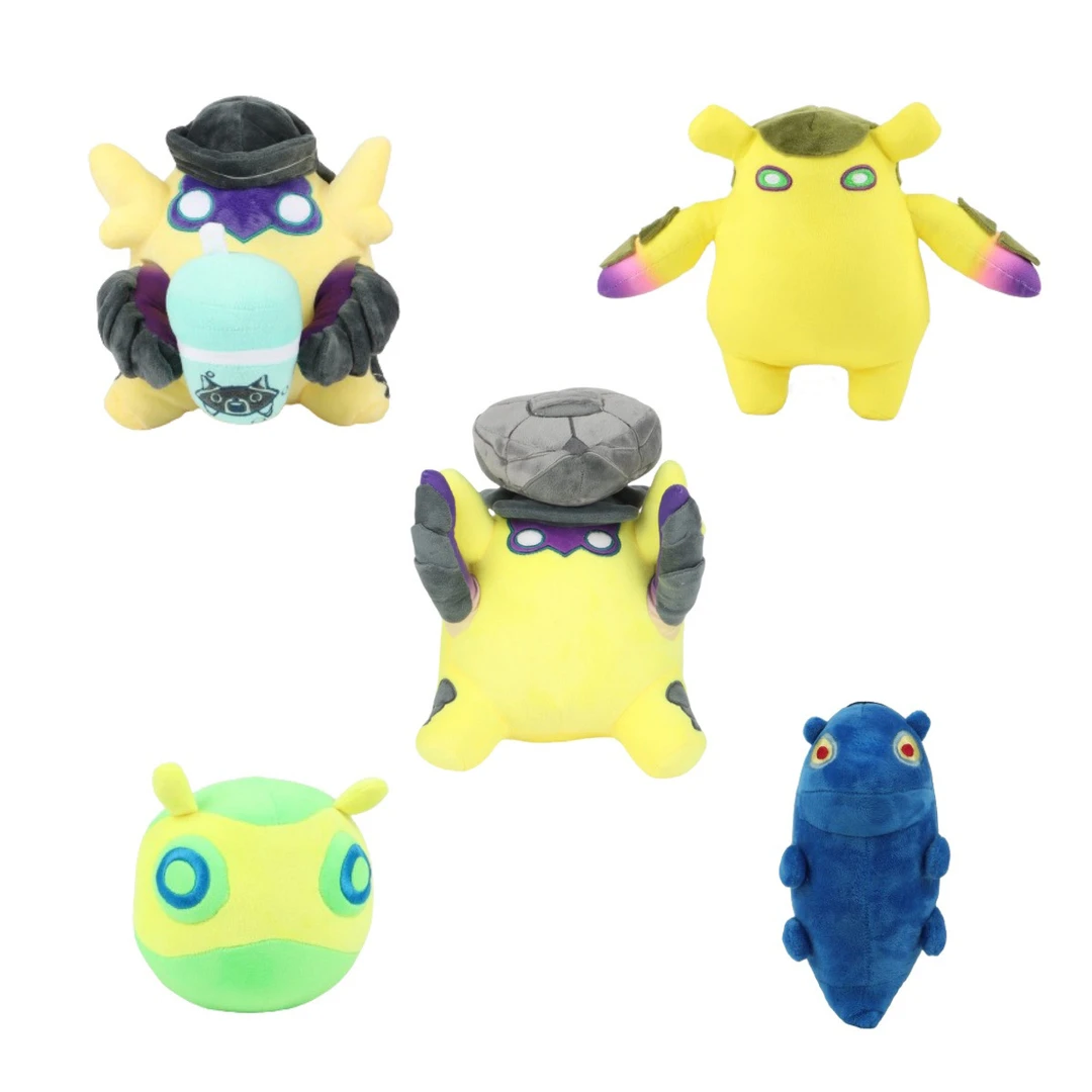 【现货】Valorant Gekko无畏契约皮蛋嗨宝丢丢毛绒公仔游戏毛绒玩具