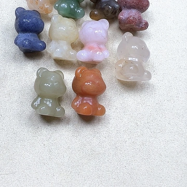石英质玉未镶嵌戒指青*