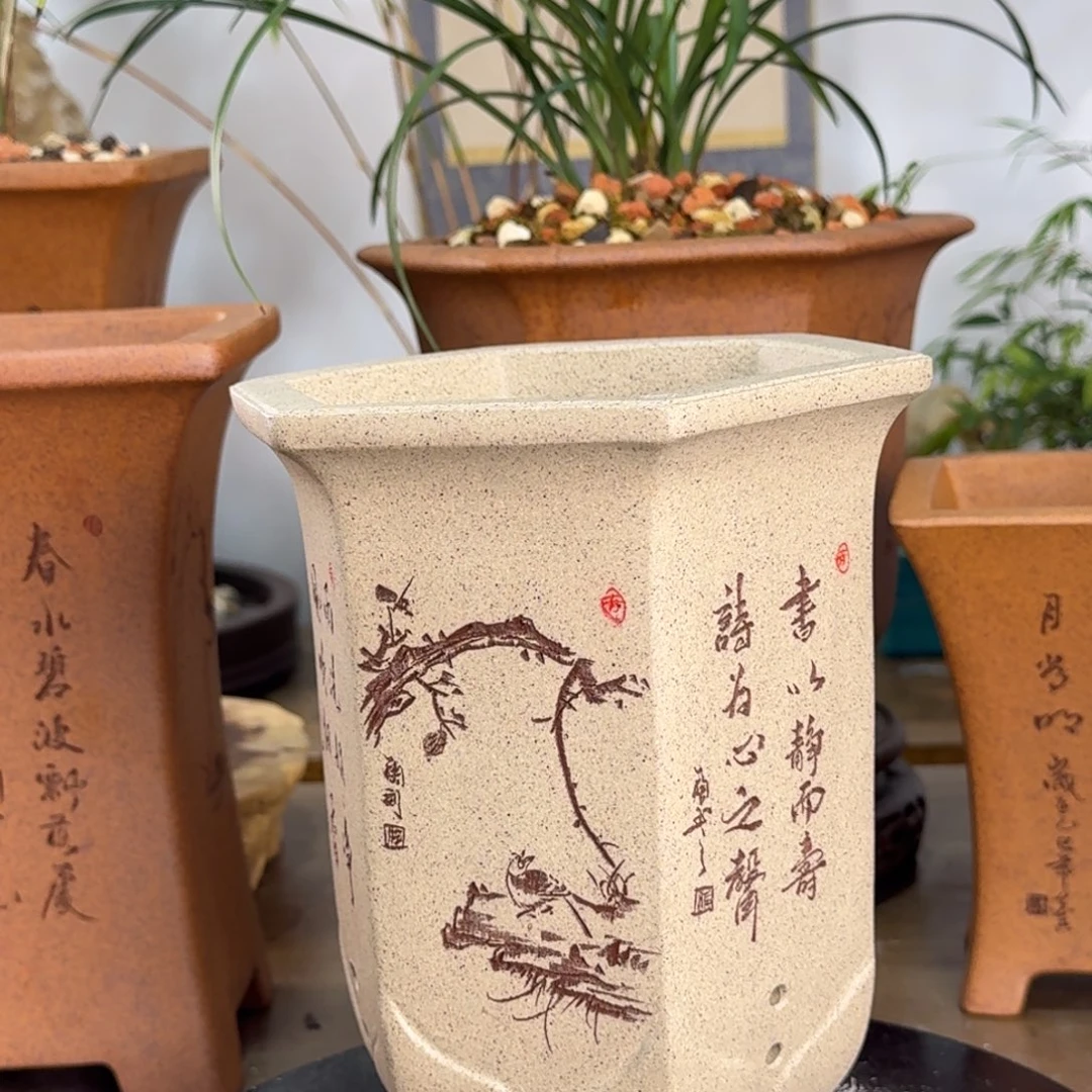 紫砂花盆紫砂花盆12.5-18