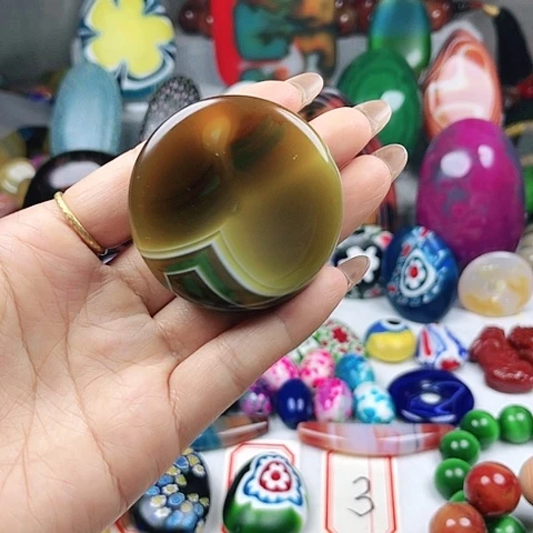 玛瑙/玉髓未镶嵌珠宝半成品