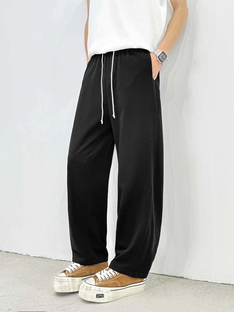 男士小直筒休闲裤